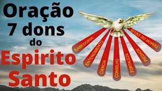 Oração para receber os sete dons do Espirito Santo