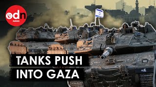Israeli Tanks May Have Just Cut Gaza in Half