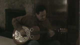 Walkin Blues cover Eric Clapton, Robert Johnson unplugged dobro