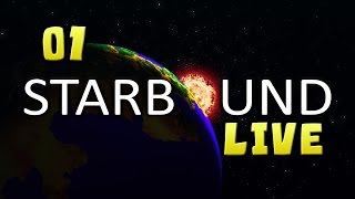 StarBound Live - 01 - Mining the Stars