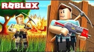 FORTNITE BATTLE ROYALE SUR ROBLOX ! (Roblox Battle Royale Simulator)