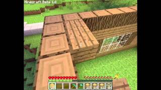Alap Minecraft ház építése