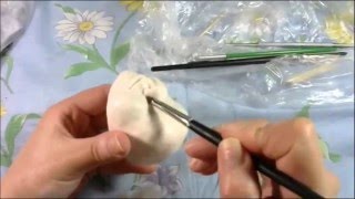 Мастер Класс по изготовлению куклы из запекаемого пластика.