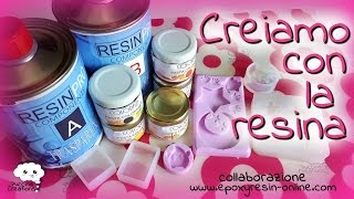 DIY Tutorial creiamo con la Resina TRASPARENTE di ResinPro | PuccinaCreations