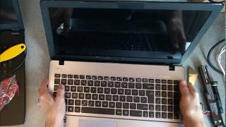 Asus X550D: How to replace the internal battery.