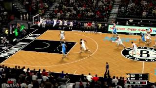NBA 2K13 gameplay Nuggets vs Nets