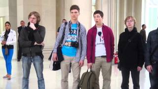 Academic Choir of PetrSU Flashmob @ National Art