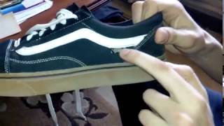Паль от оригинала(Ч. 1) Кеды VANS