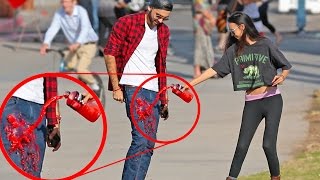 PICKING UP GIRLS USING MAGIC PANTS PRANK!