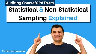 Statistical and Non-Statistical Sampling-Probabilistic Selection| Auditing and Attestation |CPA Exam