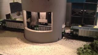 Operational coal silo N-scale