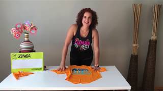 Corta tu camiseta unitalla de Zumba® sin miedo!