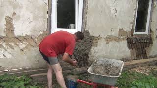 КАК В СТАРИНУ ДЕЛАЛИ РЕМОНТ ДЕРЕВЯННЫХ СТЕН СТАРЕНЬКОГО ДОМА.