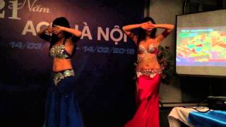Smani - Esmany Modern Pop Bellydance gig by Kimmy And Ruby.