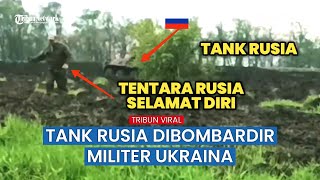 Detik-detik BTR-82 Angkatan Bersenjata Rusia Diserang Militan Ukraina, Viral!