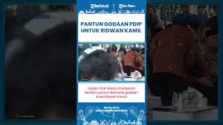 SHORT | Ridwan Kamil Mengaku Kaget Dengar Pantun Sekjen PDIP Hasto Kristiyanto