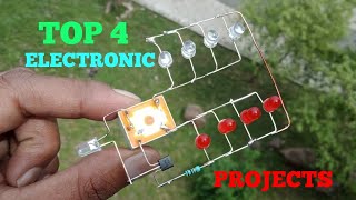 TOP 4 ELECTRONIC PROJECTS WITH RELAY