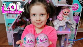 LOL Surprise Fashion Crush Милана открывает сюрпризы наряды для куколок ЛОЛ. Одежда для кукол в желе