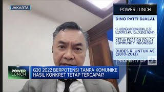 Jika G20 Bali Tanpa Komunike, Kata Dino Patti Djalal Ini Efeknya