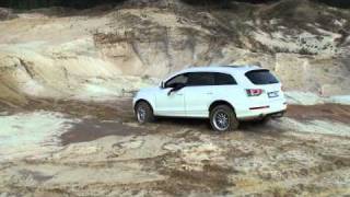 q7 "offroading" in sand 2