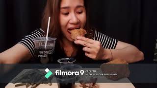 ASMR RICHEESE BLACK (No Talking) Eating Sound | Hani Salim ASMR
