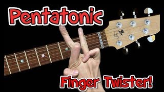 Circular Pentatonic Finger Twister (Solo builder Ep70)