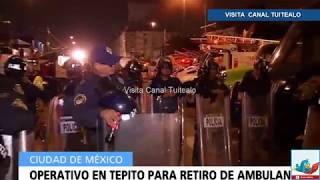 Operativo en Tepito para retiro de ambulantes Video