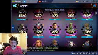 Daily Farm, Talking about Roster and Phoenix Unlock - Marvel Strike Force