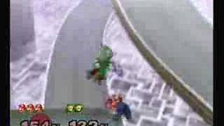 Super Smash Brothers Melee: Mario VS Link