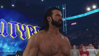 Drew McIntyre Sword Entrance | WWE 2K23