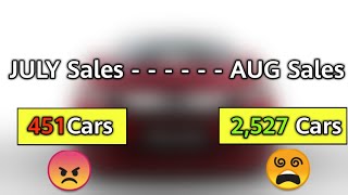 Top 10 Best Selling Cars in August vs July 2020