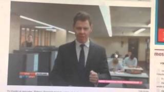 TV3 Patrick Gower swears LOL ?