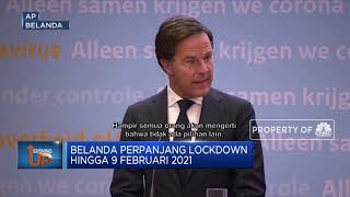 Belanda Perpanjang Lockdown Hingga 9 Februari 2021