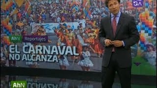 reportaje de arica "el carnaval no alcanza"