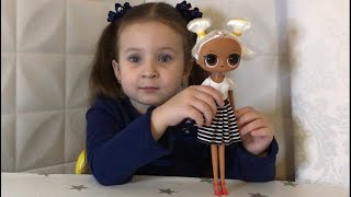 Большая кукла Лол. Пахнет виноградом.  Dolls L.O.L grape распаковка/обзор новой большой куклы