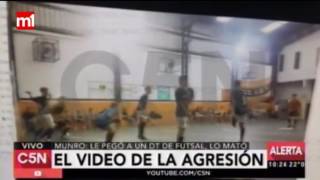 Agresión durante el partido de futsal en Munro