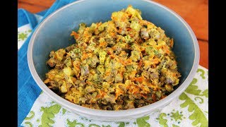 Печеночный салат