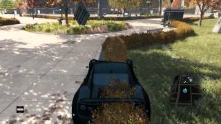 Watch Dogs foliage physics