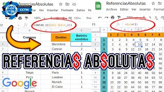 ???? ¿Cómo usar las referencias absolutas? | Hojas de cálculo de Google | ¡Muy fácil!