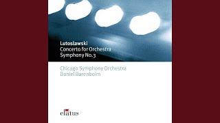 Lutoslawski : Symphony No.3 : VII Tempo I