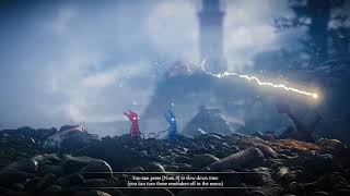 Смотрим пробную версию Unravel Two #1. Человечки из пряжи кооперируются.
