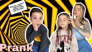 PRANK ! J’HYPNOTISE MES ENFANTS LILOU DEVIENT MENTALISTE !! SOHAN EST CHOQUÉ ?