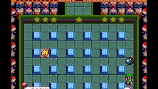 Super Bomberman (SNES): Walkthrough (Stage) 05/06: Stage 5, Parts 1-8 [All Stage Parts]