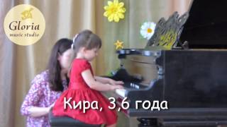 Упражнения на фортепиано для детей Французская песенка | Видео ноты скачать