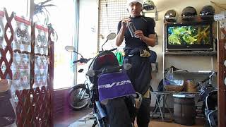 SUZUKI　SV650　で立ちゴケしちゃった全ての人へ