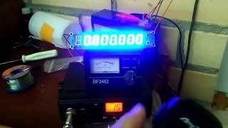 тест работы частотомера, купленного на eBay из Китая