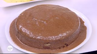 كيكة بصوص الشيكولاتة والموز | نجلاء الشرشابي