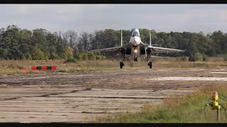 Перебазирование истребителей Су-35С на оперативные аэродромы в ходе ССУ «Запад-2021»
