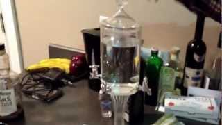 Vlog #11 Tour of the place/risk and absinthe night!