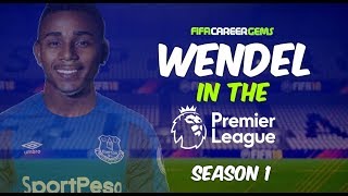NEW FIFA 18 WONDERKID WENDEL IN THE PREMIER LEAGUE